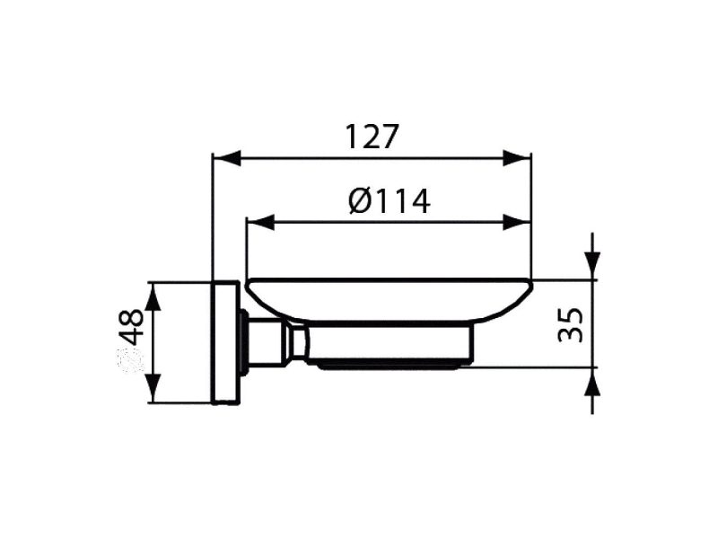 Купить Набор аксессуаров Ideal Standard IOM A9245XG черный матовый