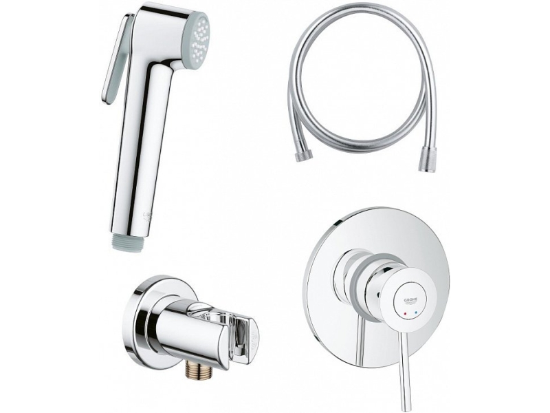 Купить Гигиенический душ Grohe BauClassic 124901 со смесителем