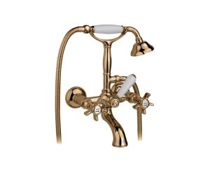 Nicolazzi 1402BZ Смеситель для ванны с ручным душем со стены DAMES ANGL.