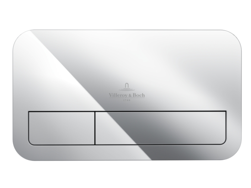 Купить Смывная клавиша Villeroy&Boch ViConnect хром глянцевый 9224 9061 (92249061)