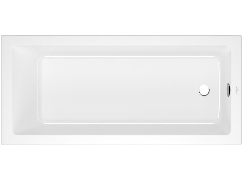 Купить Ванна акриловая 1600x700x410 Villeroy & Boch Targa Plus Mono UBA167NES2V01+U99740000 ножки в комплекте