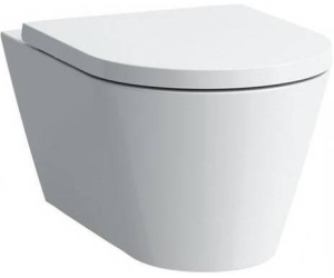 Унитаз подвесной Laufen Kartell 54x37 8.2033.7.000.000.1 безободковый