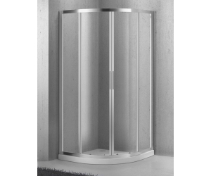 Душевой уголок BelBagno Sela-R-2-95-C-Cr, 95 x 95 x 190 см, стекло прозрачное