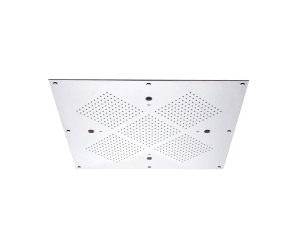Carimali 23052XN/S-CRX MYDREAM Встраиваемая в потолок многофункциональная сиситема, размер 610X610 mm, 605 сильконовых форсунок, 4 форсунки с 3 функциями: центральный дождь, дождь по периметру, центральный доджь + дождь по пириметру, цвет хром