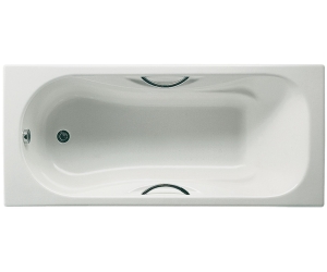 Ванна Roca Malibu 160x70 с отверстиями для ручек, anti-slip 2334G0000
