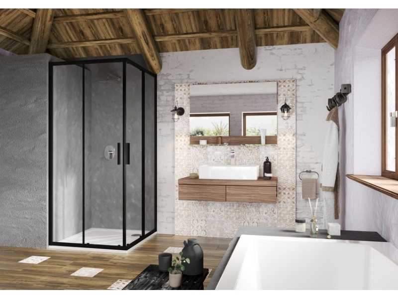 Купить Душевой уголок RAVAK Blix Slim BLSRV2-90 X1LM70300Z1