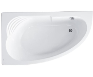 Ванна Roca Merida 170х100 асимметричная правая белая ZRU9302993
