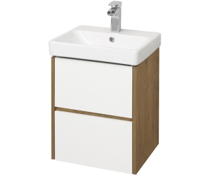 1A2516K0SDZ90 Набор: 1A251601SDZ90 Тумба-умывальник Сканди 45 Бел/Дуб Рустикальный/ 1WH501630 Раковина Адриана 45