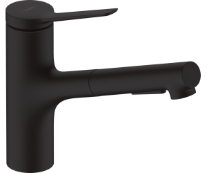 Смеситель для кухни Hansgrohe Zesis M33 74800670 с вытяжным душем, матовый черный