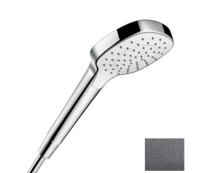 Ручной душ Croma Select E 1jet Hansgrohe 26814340, шлифованный черный хром