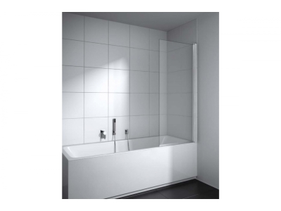 Шторка на ванну Kermi Cada XS CKDFR09014VPK 90х140 распашная