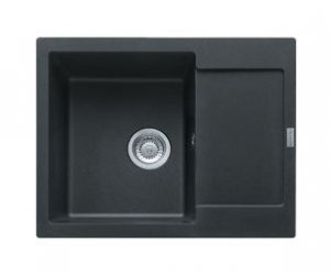 Мойка Franke MARIS MRG 611C, 114.0198.353, гранит, установка сверху, оборачиваемая, цвет оникс, 62*50 см