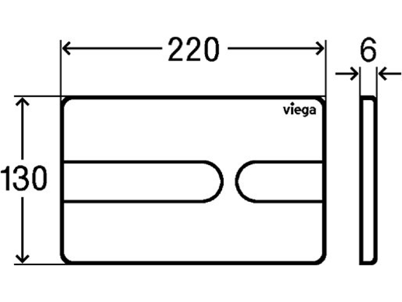 Купить Инсталляция для унитаза Viega Prevista Dry 792862
