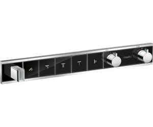 Термостат Hansgrohe RainSelect для 5 потребителей 15358600, черный/хром