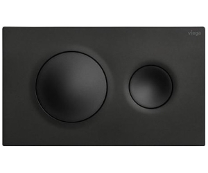 796389 Prevista Панель смыва для унитазов Visign for Style 20, пластик, матовый черный, модель 8610.1