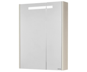 Зеркальный шкаф Aquaton Верди PRO 60 белый, ясень фабрик 1A206902VDAV0