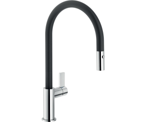 Смеситель для кухни Nobili Flag FL96137NC с душем, Chrome and Velvet black