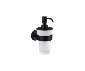 Настенный дозатор для мыла Decor Walther 0530860 - BA WSP черный матовый