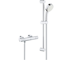 34768000 Grohtherm 800 Cosmopolitan Термостат для душа, внешний монтаж, хром + Душевой гарнитур Tempesta Cosmopolitan, 2 режима струи, душевая штанга