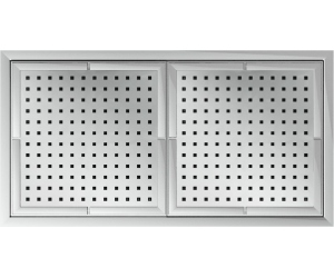 Двойной верхний душ Nobili AD139/37CCR Chrome 42x22 см, хром