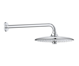 Верхний душ с душевым кронштейном 38 см Grohe Euphoria 260 SmartContro 26458000 хром