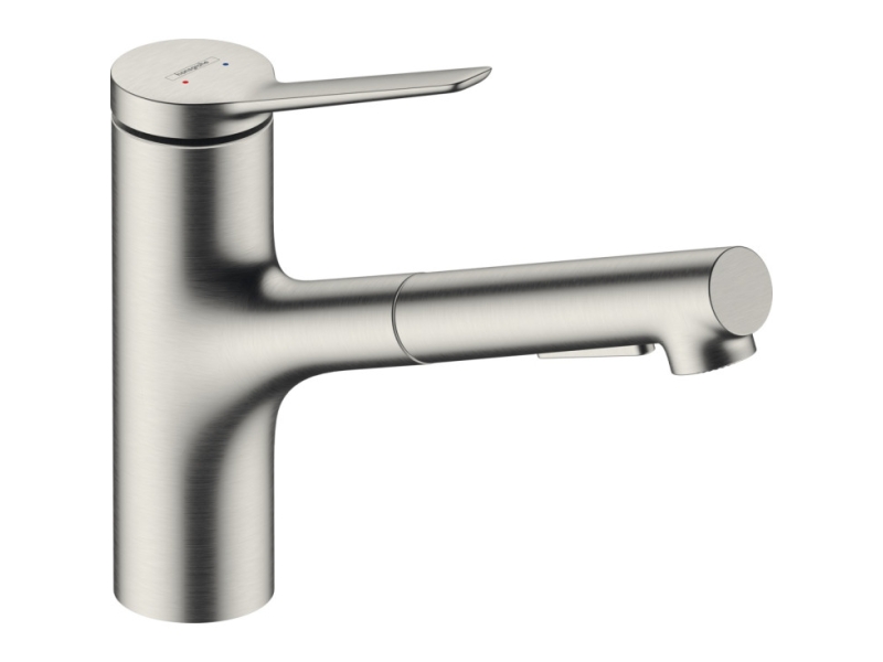 Купить Смеситель для кухни Hansgrohe Zesis M33 74800800 с выдвижным изливом