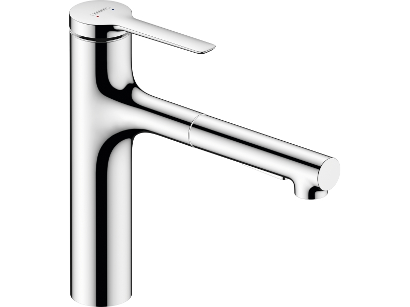 Купить Смеситель для кухни Hansgrohe Zesis M33 74801000 с вытяжным душем