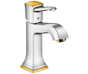 Смеситель для раковины Hansgrohe Metropol Classic хром/золото 31300090