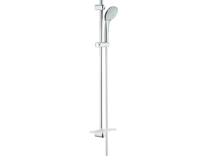 Купить Душевой гарнитур GROHE Euphoria 110 Duo с полочкой (ручной душ, штанга 900 мм, шланг 1750 мм), хром 27225001
