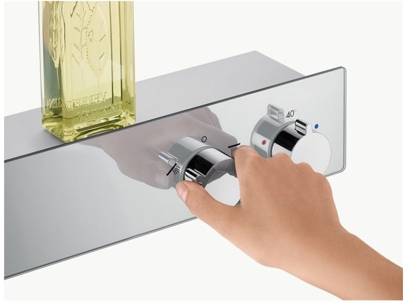 Купить Термостат для ванны Hansgrohe ShowerTablet 13109400 белый/хром