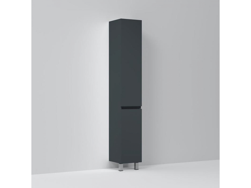 Купить Пенал Am.Pm Gem S M91CSR0306GM, напольный, правый, 30 см, графит матовый