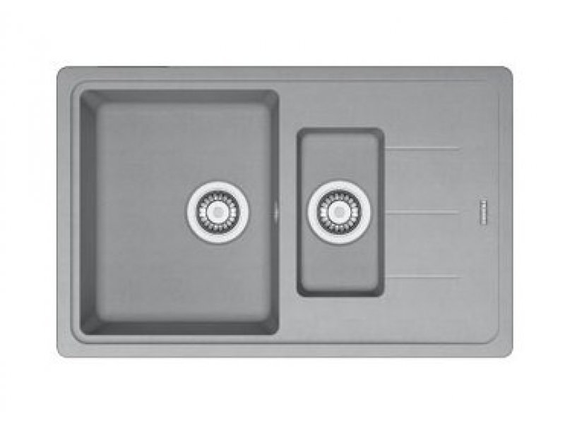 Купить Мойка Franke BASIS BFG 651-78, 114.0280.885, гранит, установка сверху, оборачиваемая, цвет бежевый, 78*50 см