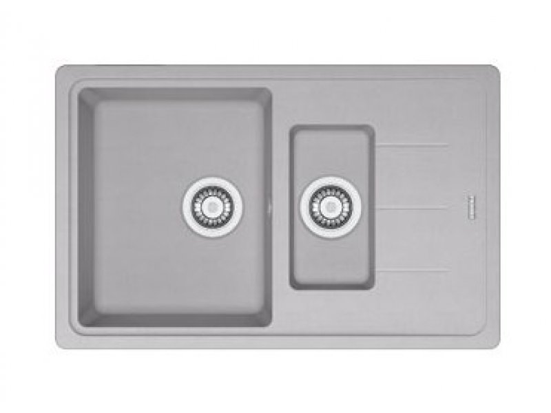 Купить Мойка Franke BASIS BFG 651-78, 114.0280.885, гранит, установка сверху, оборачиваемая, цвет бежевый, 78*50 см