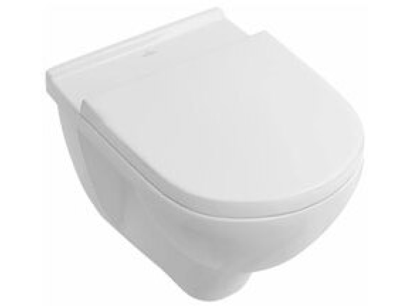 Купить Унитаз подвесной Villeroy&Boch O.Novo (с крышкой SoftClose) 5660H101 (5660 H101)