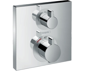 Термостат с запорным/переключающим вентилем Hansgrohe Ecostat Square 15714000