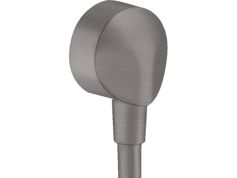 Купить Шланговое подсоединение без клапана обратного тока E Hansgrohe FixFit 27454340, черный хром