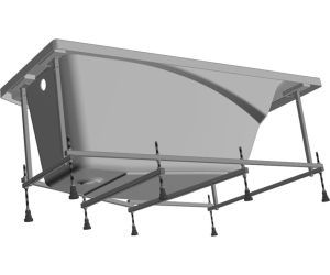 Монтажный комплект к акриловой ванне Hall Angular 150х100 ZRU9302868 Roca