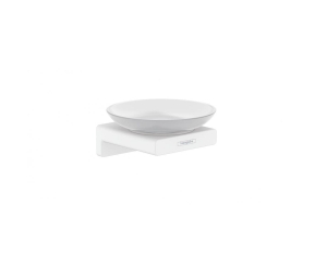 Мыльница AddStoris Hansgrohe 41746700, матовый белый