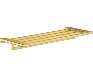Полка для полотенец AddStoris Hansgrohe 41751990, полированное золото