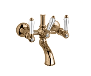 Nicolazzi 1400BZ78 Смеситель для ванны под душевую стойку *PETIT M. BLANC*