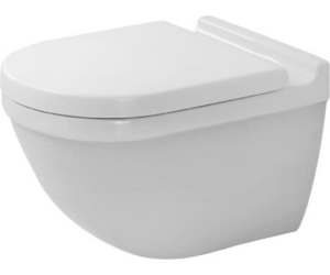 Унитаз подвесной Duravit Starck 3 Rimless (с крышкой SoftClose) 45270900A1