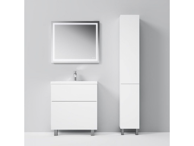 Купить Шкаф-пенал Am.Pm Gem M90CSR0306WG 30 напольный, цвет белый, петли справа