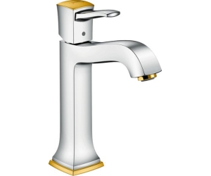 Смеситель для раковины Hansgrohe Metropol Classic хром/золото 31302090