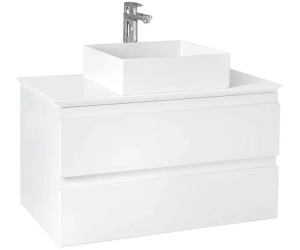 Тумба с раковиной Jacob Delafon Madeleine 80 EB2083-J51+E90011-0 белый матовый, с подсветкой