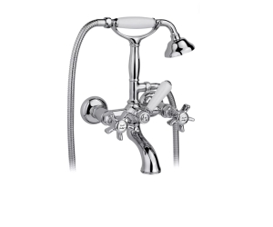 Nicolazzi 1402CR18 Смеситель для ванны с ручным душем со стены Dames Anglaises