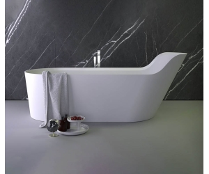 Ванна KNIEF PEARL 182х80 см 0600-050-01 из материала K.Stone