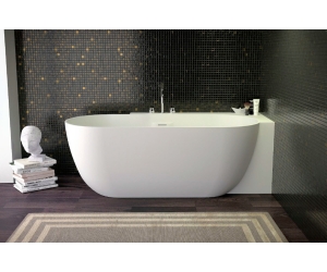 Ванна KNIEF LOTUS CORNER R 190х95 см 0600-613 R из материала K.Stone, правая