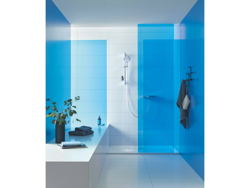 Купить 26591000 Rainshower SmartActive 150 Душевой гарнитур III, душевая штанга 600 мм, шланг 1750 мм, полочка, хром