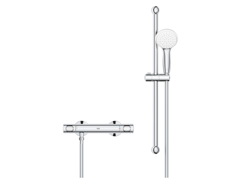Купить Термостатический смеситель с душевым гарнитуром Grohe Grohtherm 34796000