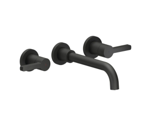 Смеситель для раковины Nobili Lira LR116298/1T1BM черный, 3 отверстия